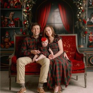 MENS JOHN SHIRT IN EVERGREEN PLAID